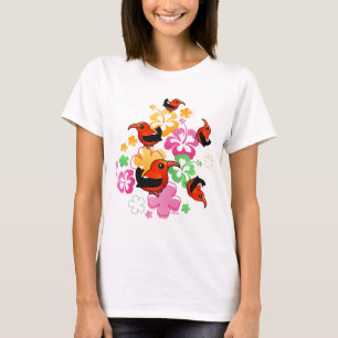 Camiseta Hawaiano-estilo 'I'iwi