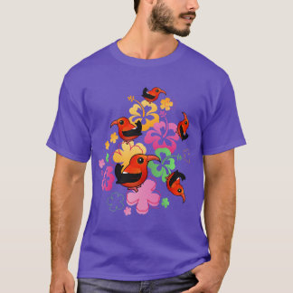 Camiseta Hawaiano-estilo 'I'iwi