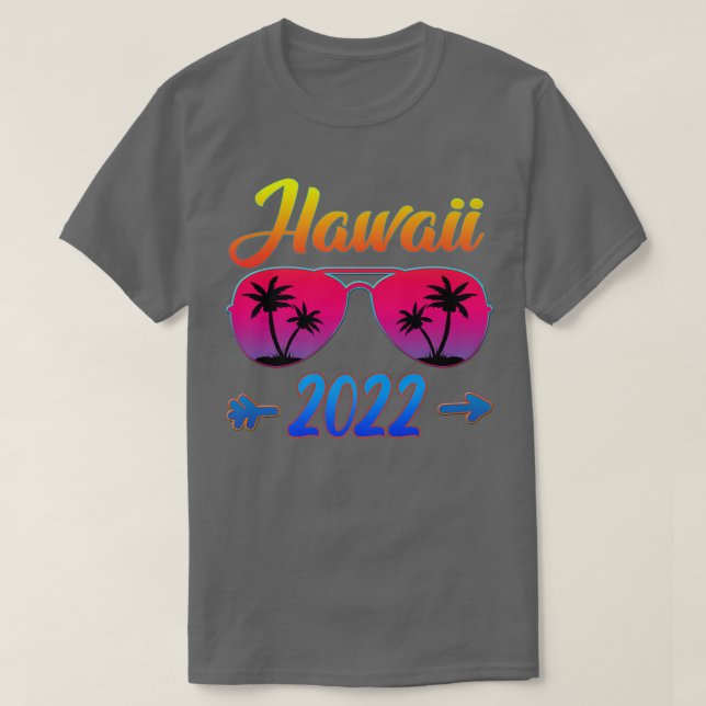 Camiseta Hawaii 2022 Hawái Beach Guay Glasses Vacation M (Diseño del anverso)