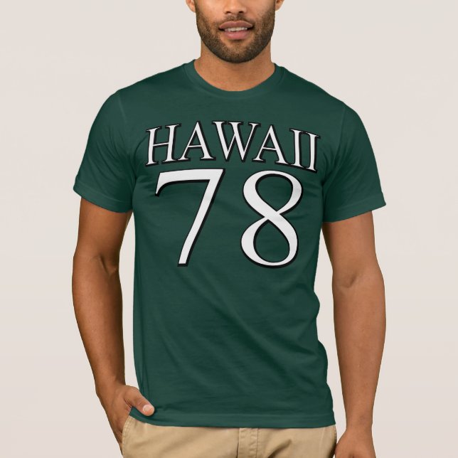 Camiseta Hawaii 78 (Anverso)