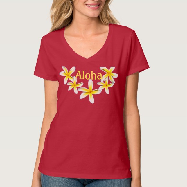 Camiseta Hawaii Aloha (Anverso)