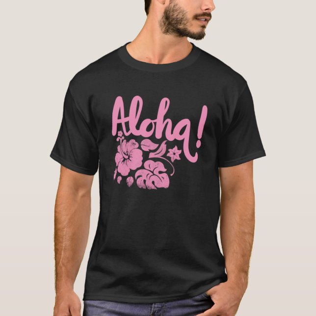 Camiseta Hawaii Aloha Hibiscus Fiesta Hawai Hood Pullover (Anverso)
