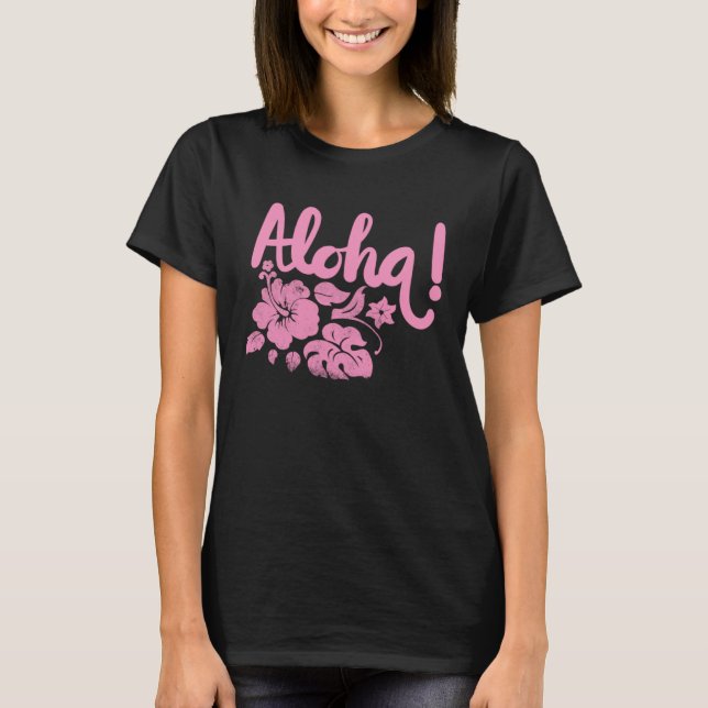Camiseta Hawaii Aloha Hibiscus Hawaiian Party 4 (Anverso)