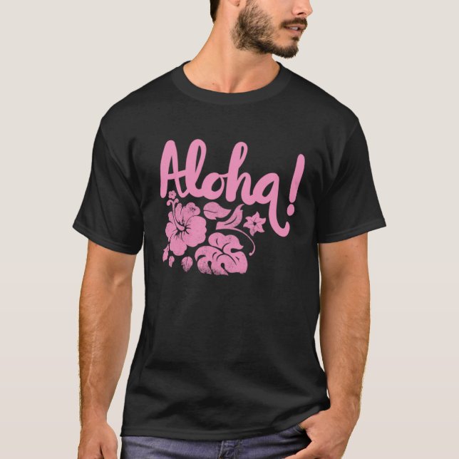 Camiseta Hawaii Aloha Hibiscus Hawaiian Party 4 (Anverso)