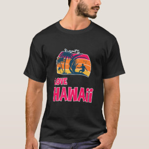 Camiseta Hawaii Aloha Summer Sun Surfing Beach Hawaiian Par