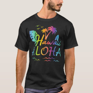 Camiseta Hawaii Aloha Summer Vacation 2024 Beach Surfing Su