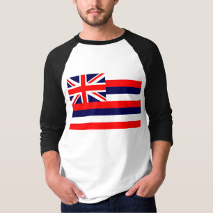 CAMISETA HAWAII/BANDERA HAWAIANA