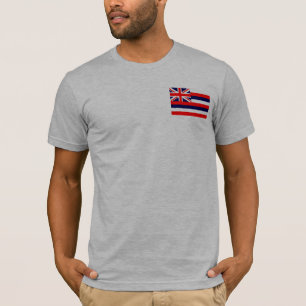 CAMISETA HAWAII/BANDERA HAWAIANA