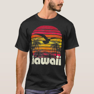 Camiseta Hawaii Beach Vintage Retro Sun Hombres Mujeres Niñ