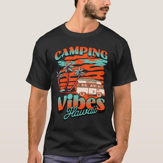 Camiseta Hawaii Camping Vibes (Anverso)
