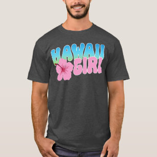 Camiseta Hawaii Chica Island Vacaciones Souvenir Hibiscus P