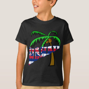 Camiseta Hawaii con los productos de la palmera
