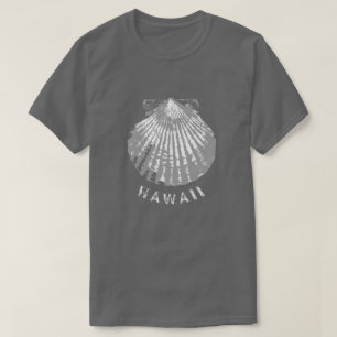 Camiseta Hawaii concha distressed