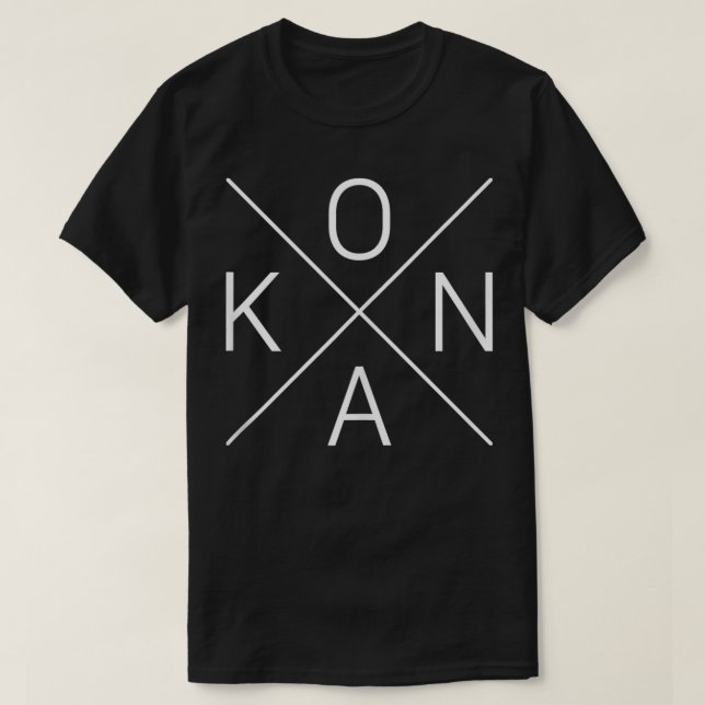 Camiseta Hawaii Cross Design Hawaii (Diseño del anverso)