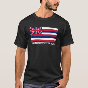 Camiseta Hawaii es el estado de Aloha