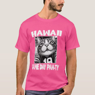 Camiseta Hawaii Fiesta del Día del Juego Funny Home State H