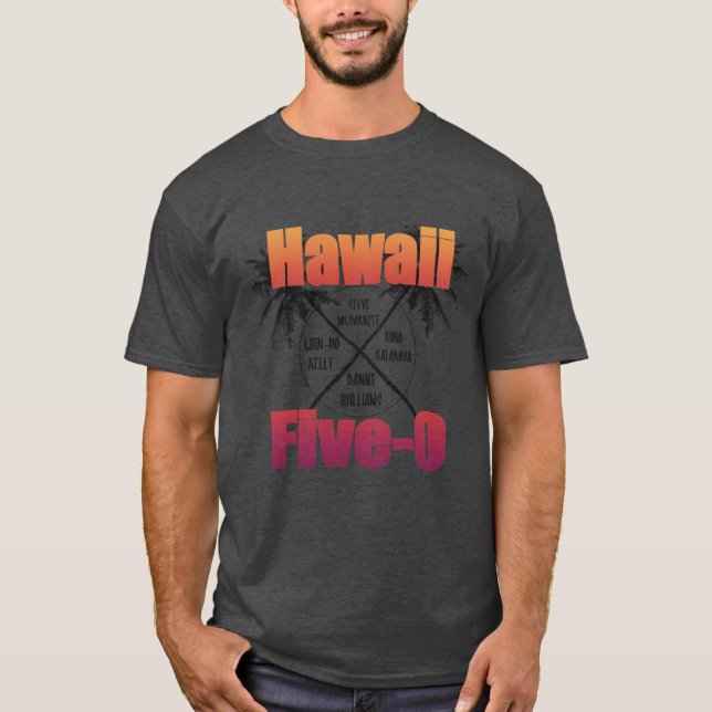 Camiseta Hawaii Five0 (Anverso)