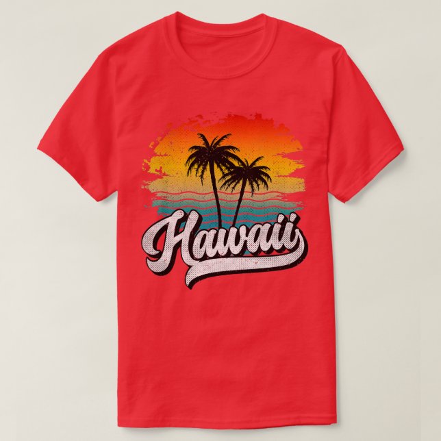 Camiseta Hawaii Hawaii Estado Hawái Lover Hawaii 1 (3) (Diseño del anverso)