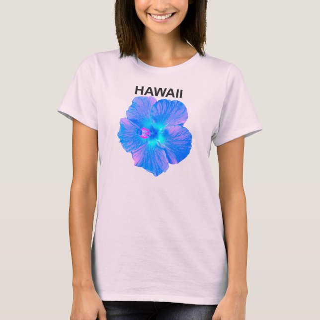 Camiseta Hawaii Hibiscus (Anverso)