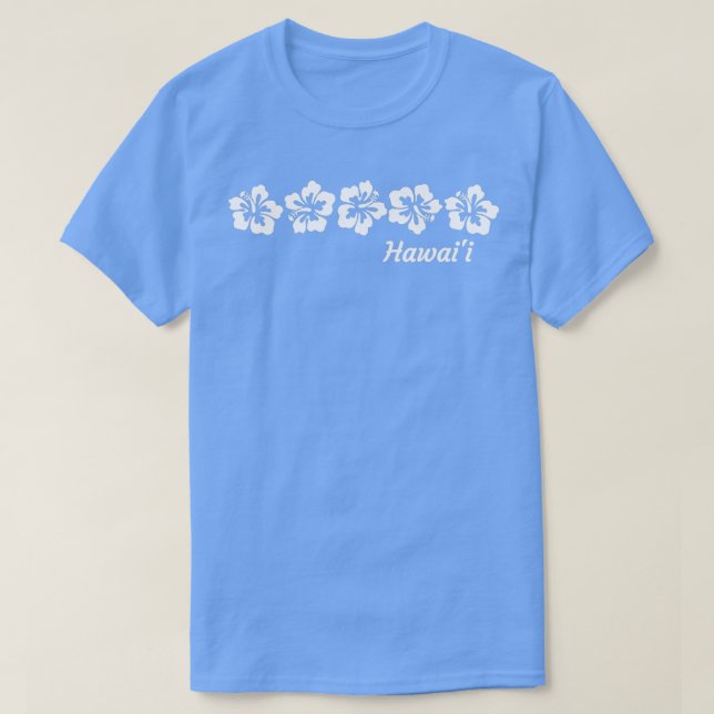 Camiseta Hawaii Hibiscus Flower Hawaii (Diseño del anverso)