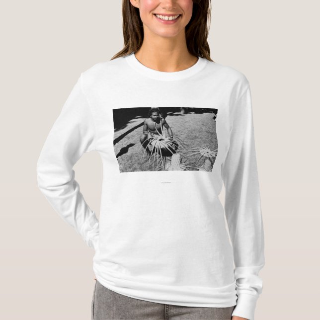Camiseta Hawaii - hombre que hace la fotografía de los (Anverso)