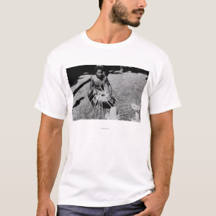 Camiseta Hawaii - hombre que hace la fotografía de los