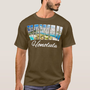 Camiseta Hawaii Honolulu Beach Hawaii