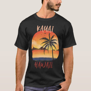 Camiseta Hawaii Kauai Family Vacation Palm trees Ocean Sun 