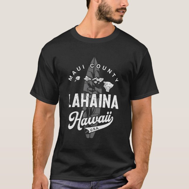 Camiseta Hawaii Lahaina Maui Hawaii (Anverso)