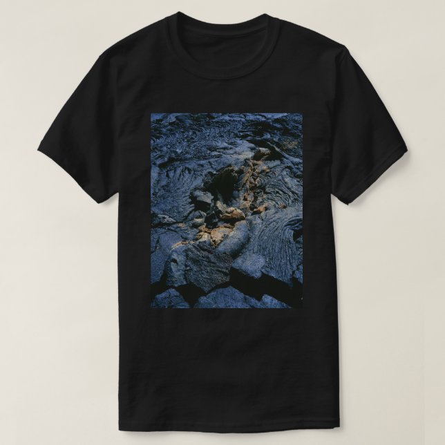 Camiseta Hawaii Lava Flor belleza del arte natural (Diseño del anverso)
