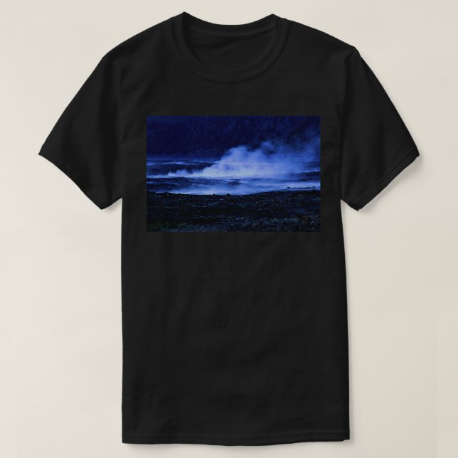 Camiseta Hawaii Lava Flor belleza del arte natural (Diseño del anverso)