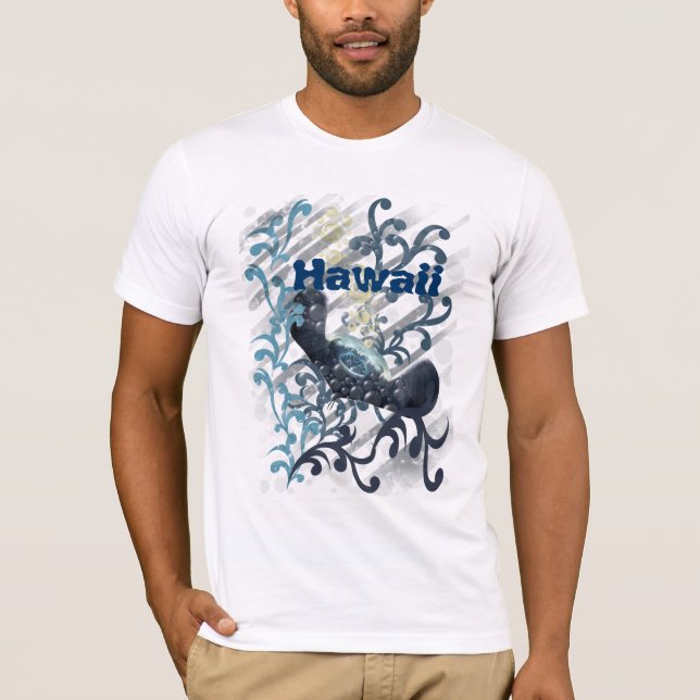Camiseta Hawaii - Manta Ray (Anverso)
