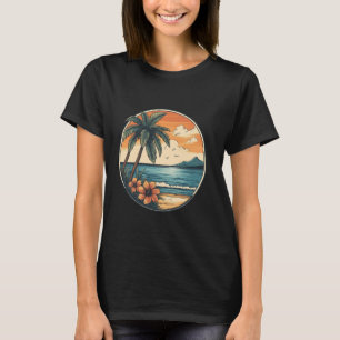Camiseta Hawaii Oahu Honolulu Maui Waikiki Volcano Surf Ret