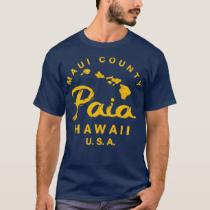 Camiseta Hawaii Paia Maui Islas Hawái TShirt 7