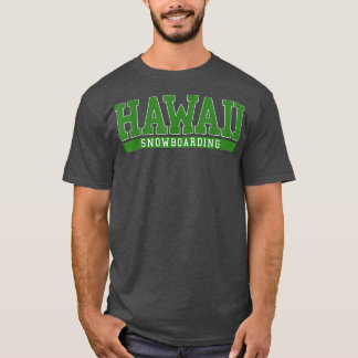 Camiseta Hawaii Snowboarding