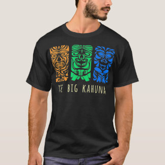 Camiseta Hawaii Tiki Polinesia Gran Kahuna Surfer Retro Haw