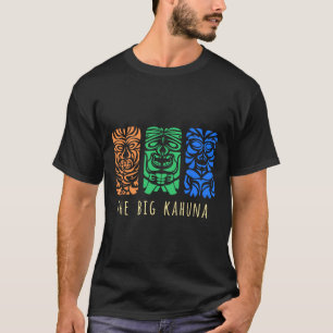 Camiseta Hawaii Tiki Surfing Polinesio Big Kahuna Retro Hi