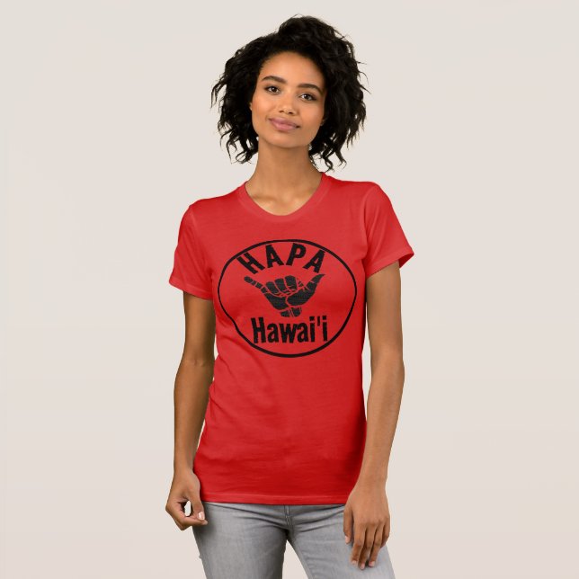 CAMISETA HAWAII TRIBAL SHAKA (Anverso completo)