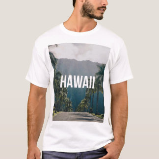 Camiseta Hawaii Tropical Palm Trees Aesthetic