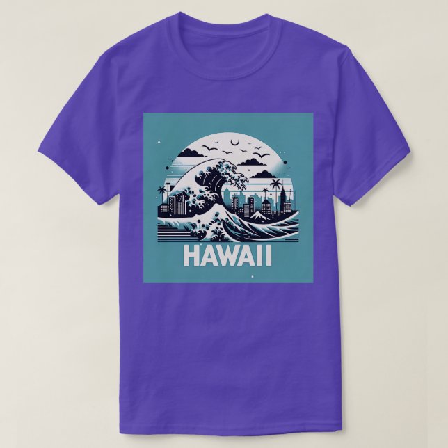 Camiseta Hawaii TShirt 10 (Diseño del anverso)