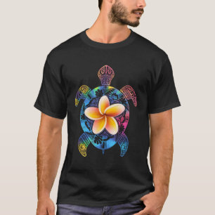 Camiseta Hawaii, Turtuga Hawaii De Oro
