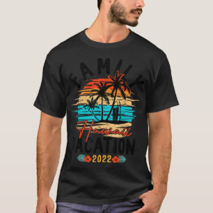 Camiseta Hawaii Vacaciones Hawaianas 2022 Coincidencia Retr