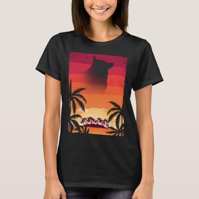 Camiseta Hawaii Vacation Schipperke  Schipperke (Anverso)