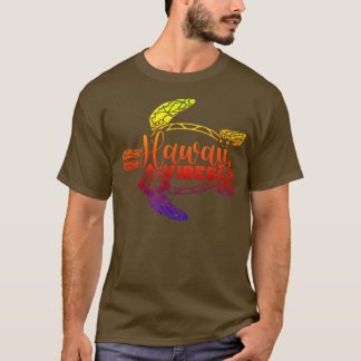 Camiseta Hawaii Vibes Isla de la Tortuga Mar Aloha veranieg