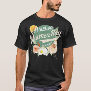 Camiseta Hawaii Waimea Bay Oahu North Shore Hawái