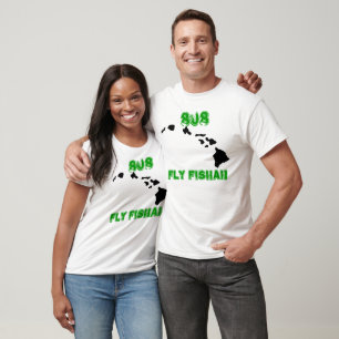 Camiseta Hawaiian_Hawaiian_Islands_Small, 808, mosca Fishah