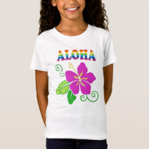 Camiseta Hawaiian Hibiscus Flower T