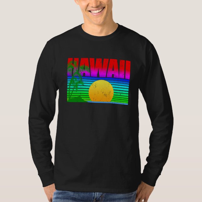 Camiseta Hawaiian Islands Aloha State (Anverso)