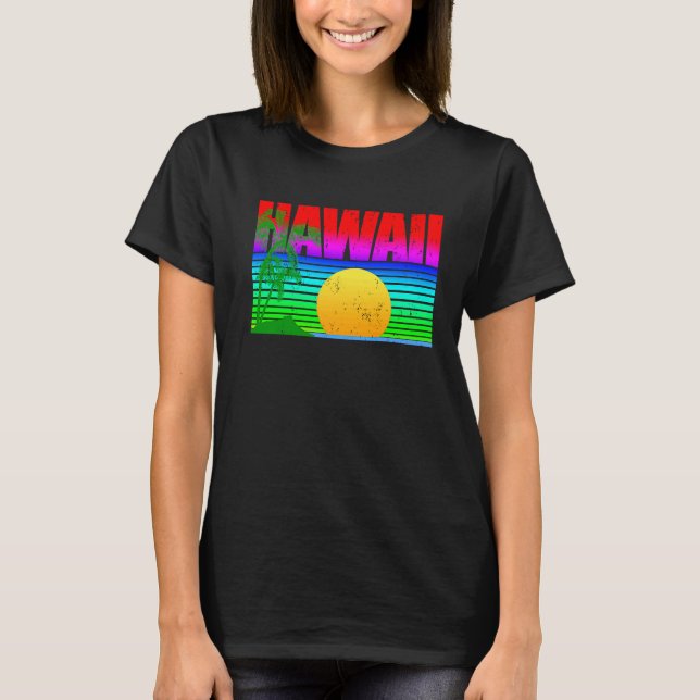 Camiseta Hawaiian Islands Aloha State (Anverso)