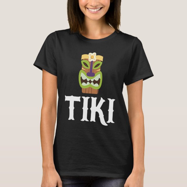 Camiseta Hawaiian Tiki Pineapple Hawaii (Anverso)